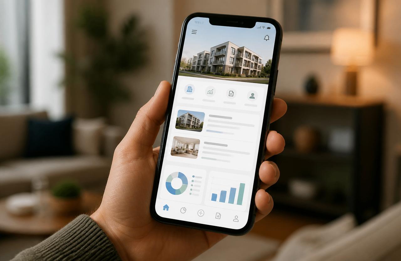 Mobile investment dashboard for diaspora clients