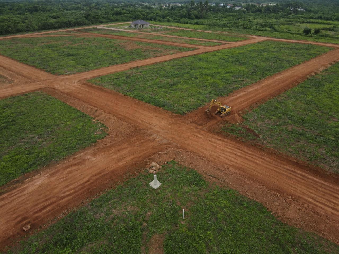 New estate development site in Nigeria
